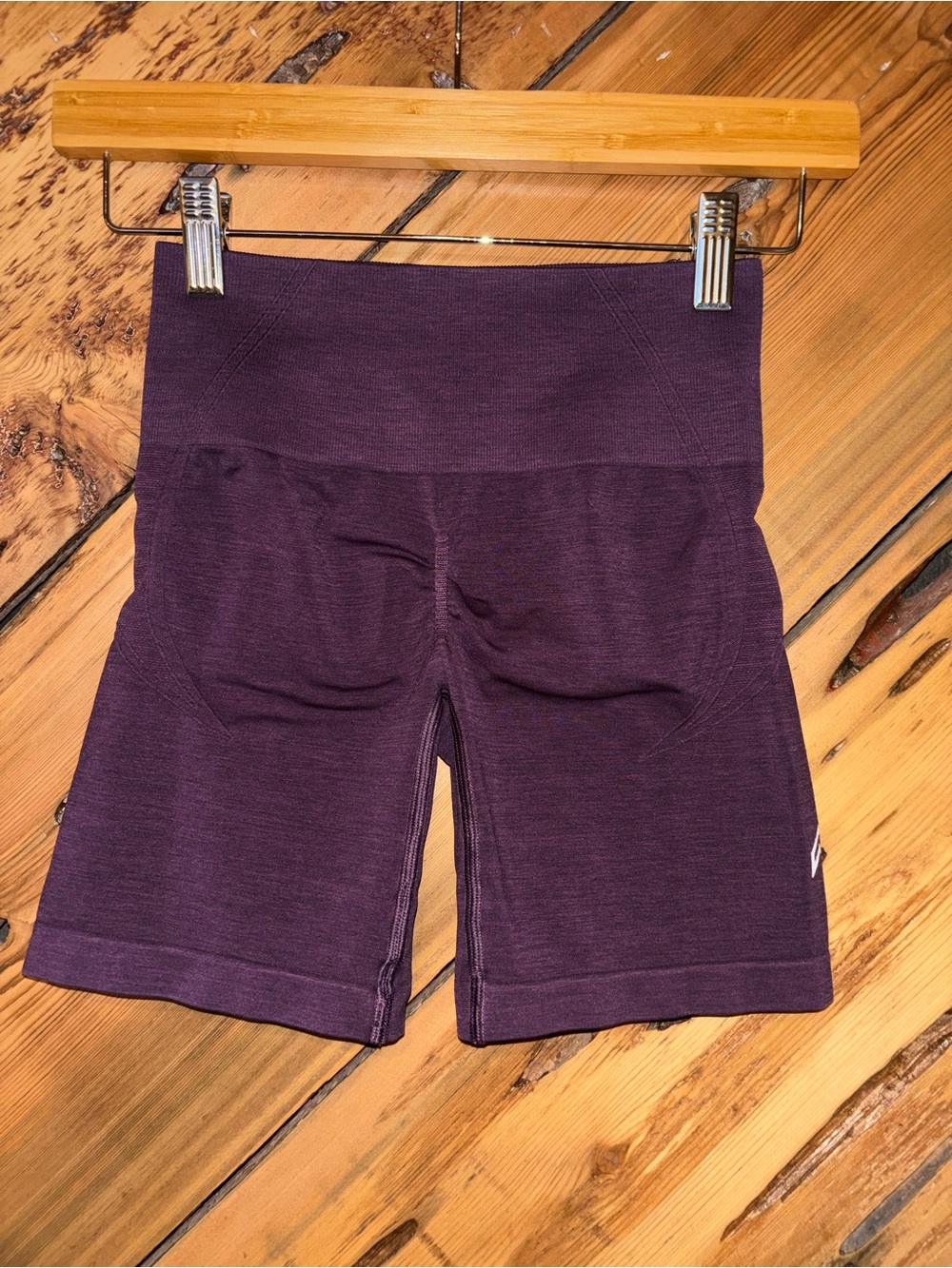 Oner Active Deep Purple High-Waist Bike Shorts